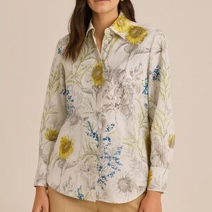 Hinson Wu Luxe Cotton 3/4 Sleeve Margot Size 4